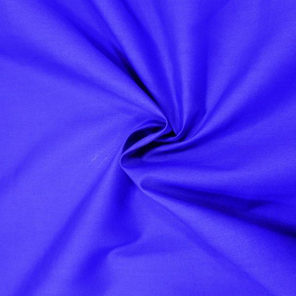 COTTON CASEMENT FLAME RETARDANT (1.5 metres wide) - ROYAL BLUE